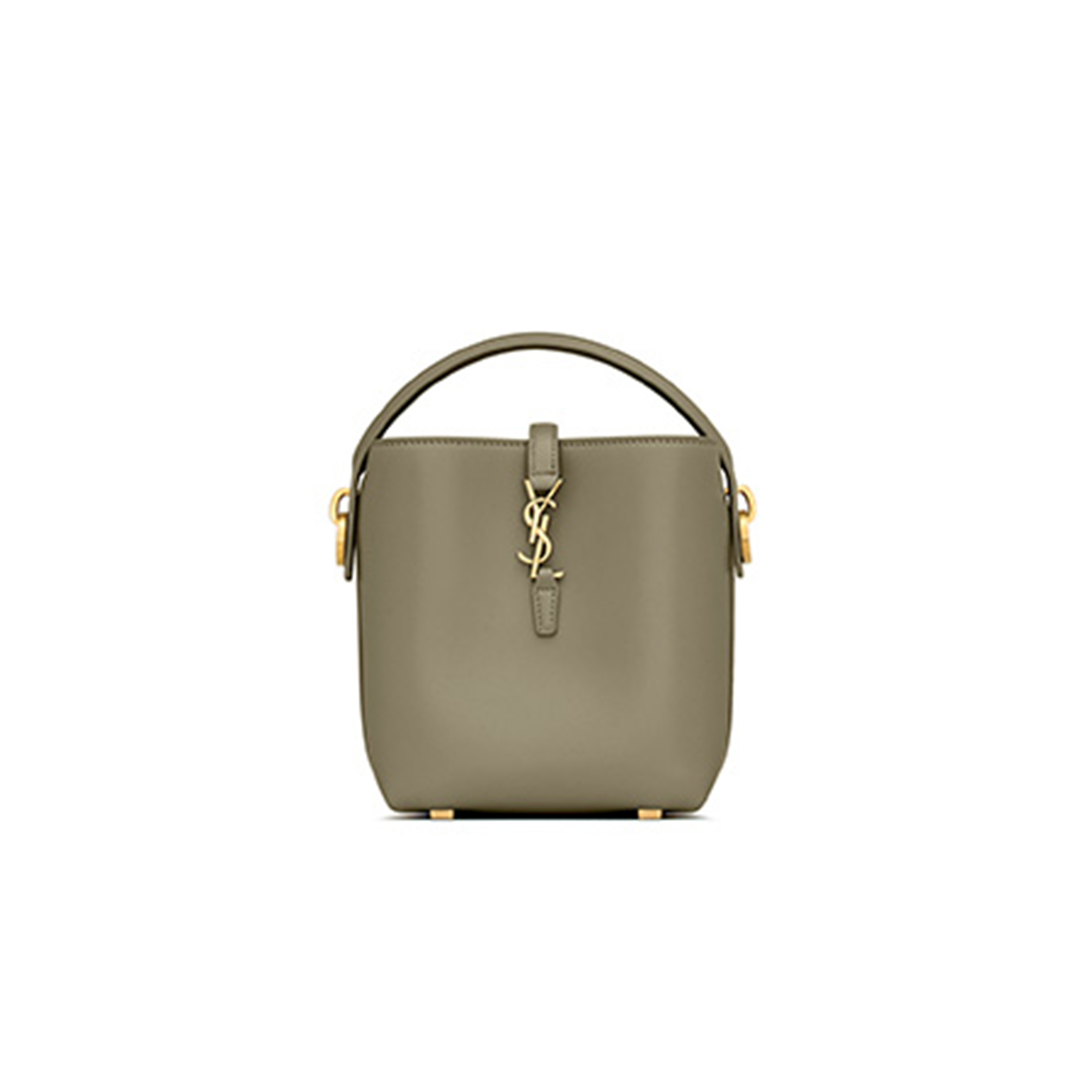 YSL LE 37 MINI IN SHINY LEATHER 7658702R20W3798 (15*13*6cm)